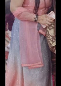 Crop Top With Dupatta