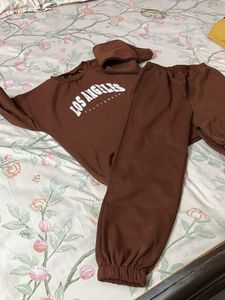 Brown LA Sweat Set