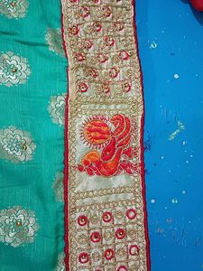 Saree With Heavy Border
