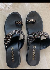 Black sandals