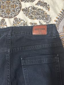Black Cargo Jeans