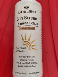 Sun Screen Fairness Lotion