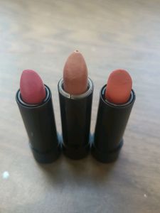 Three Oriflame Lipstick Used