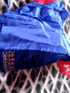 Navy Blue Blouse