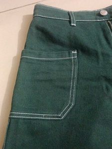 Forever 21 Green Short Skirt