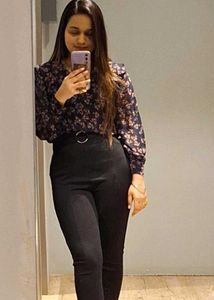 Sheer Blue Top