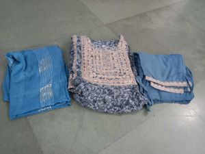Embroidered Naira Cut Kameez Trouser Set