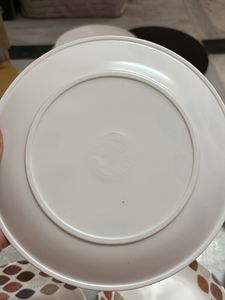 Brand new melamine serving plates