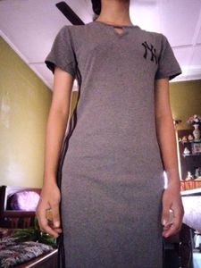 Gray Bodycon Dress