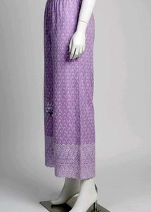 Lavender Eyelet Wide Leg Pants