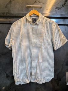CODE Striped Men&#39;s Halfsleeve Shirt