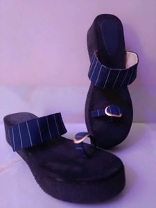 STYLISH NEVY BLUE HEELS FOR WOMEN 💫