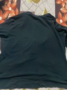 Decathlon Black Zip-Up Hoodie