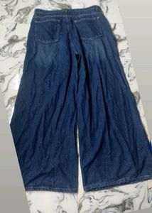 Wide Leg Denim Jeans
