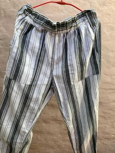 Relexed Striped Casual Pants
