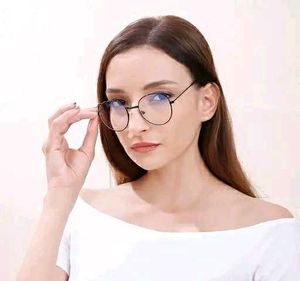 Round Black Frame Glasses