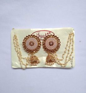 earrings with ear chain