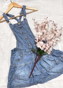 Boho Chic Denim Overall By R Mark  A