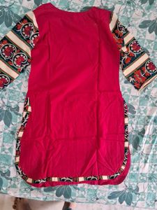 Pink Floral Print Tunic