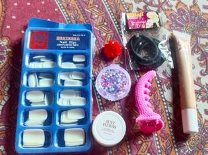 nail and makeup products