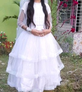 Wedding White gown 😍