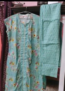 Floral Print Kurta Set