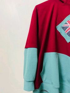 Unique Color Block Hoodie