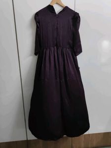 Party Wear Purple Gown For Girls