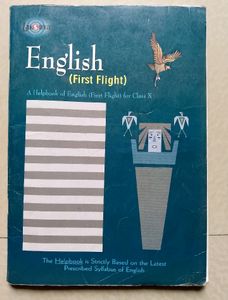 Class 10th English First Flight Books
