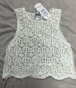 Crochet Knit Tank Top