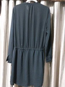 Navy blue polka dot dress  💙