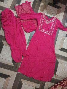 Pink Kurta Set