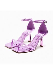Zara Limited Edition Faux Leather Heels