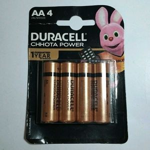 Duracell Chhota Power AA Remote Batteries (4 Pack)