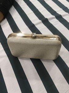 Elegant Silver Clutch