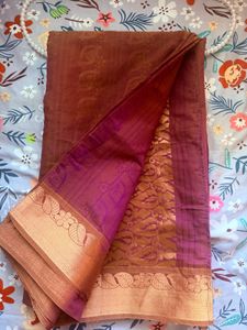 Chanderi Cotton Kalanetha Saree