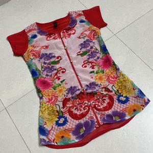 Floral Print Top