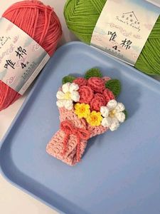 Crochet Flower Bouquet