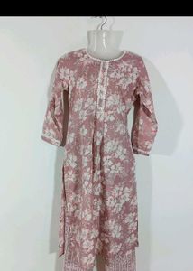 Green Multicolored Kurta Set