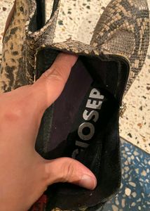 Snake Print Boots