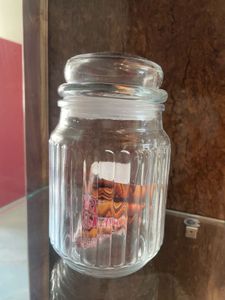 Clear Glass Jar