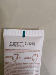 Himalaya Orange Peel Off Mask