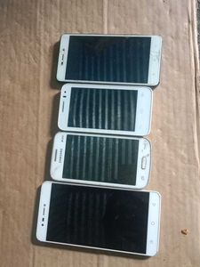 Lot of 4 Used Smartphones