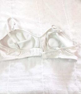 Soft White Cotton Non-Padded Bralette by K Lingeri
