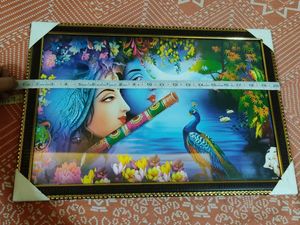 Radha Krishna Framed Art