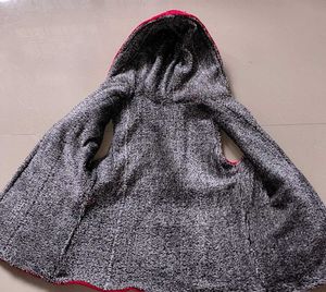 Red &amp; Grey Dual half jacket with FREEGIFT