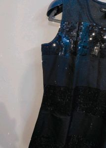 Sale 💰 Black Sequin Party Dress