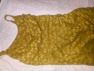 Olive Green Dress Material