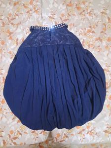 Cute Navy Blue Blouson Top💙💅