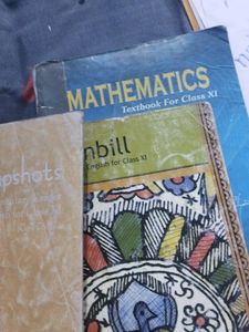 Class 11 Maths, Both English Books